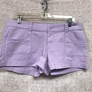 Cargo Style Lavender Shorts a8 NWT SZ 11 Mossimo
